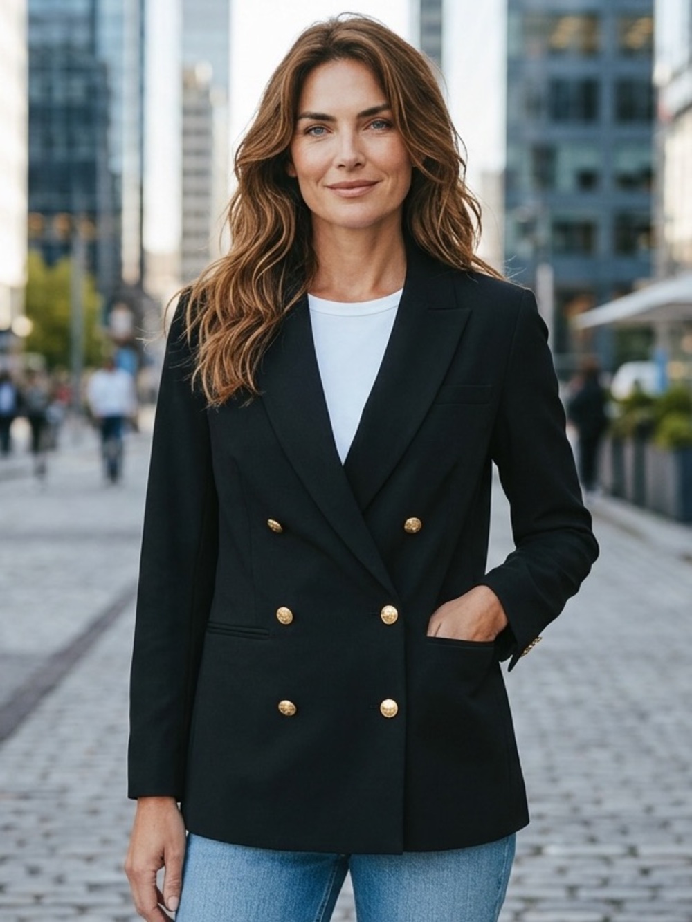 Small Tuckernuck Black Diana Blazer